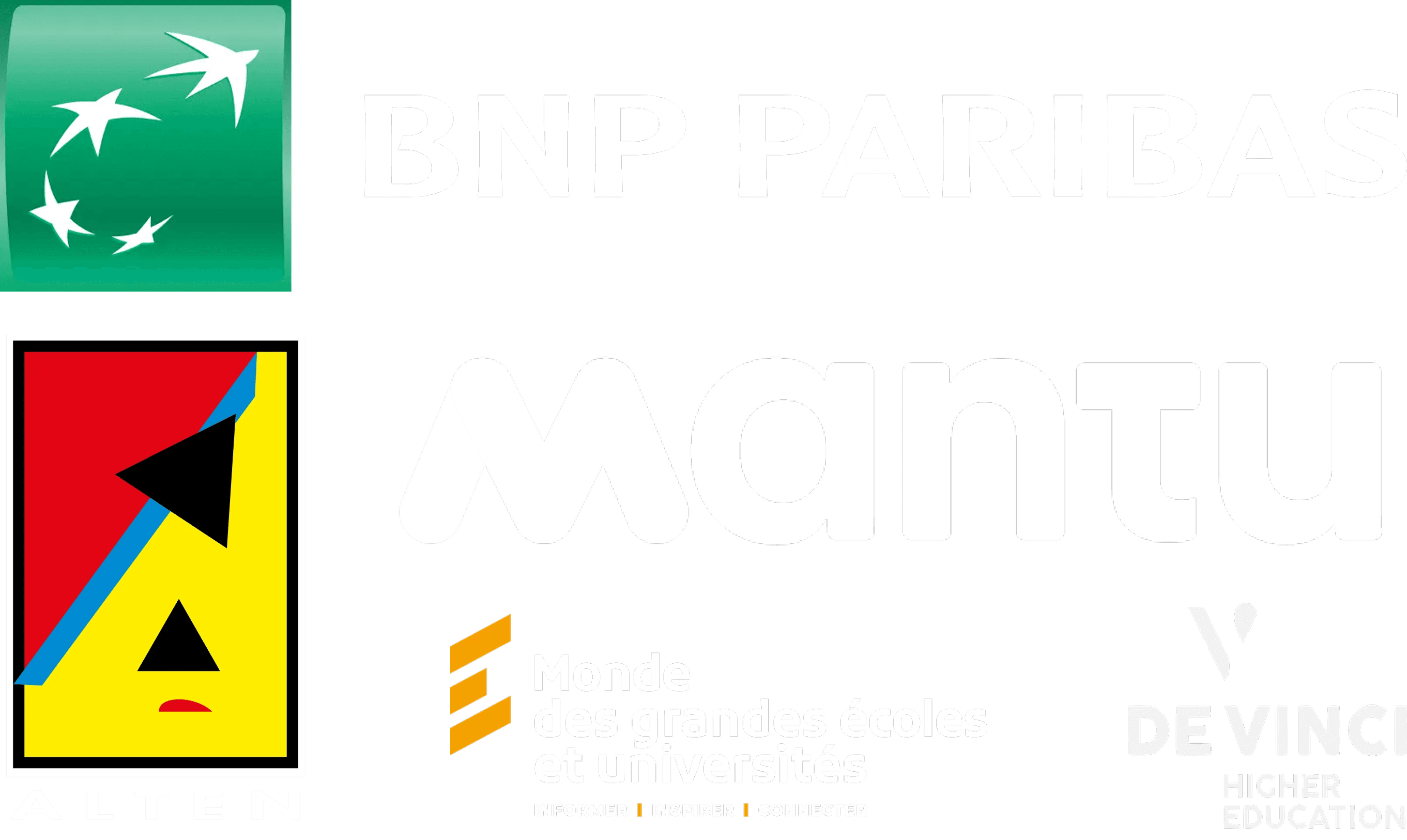 Logos des partenaires